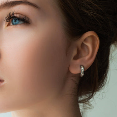 Majesty Earrings - Hoop Earrings - Silver Earrings - Earrings for Women Earrings Brother & Sisters
